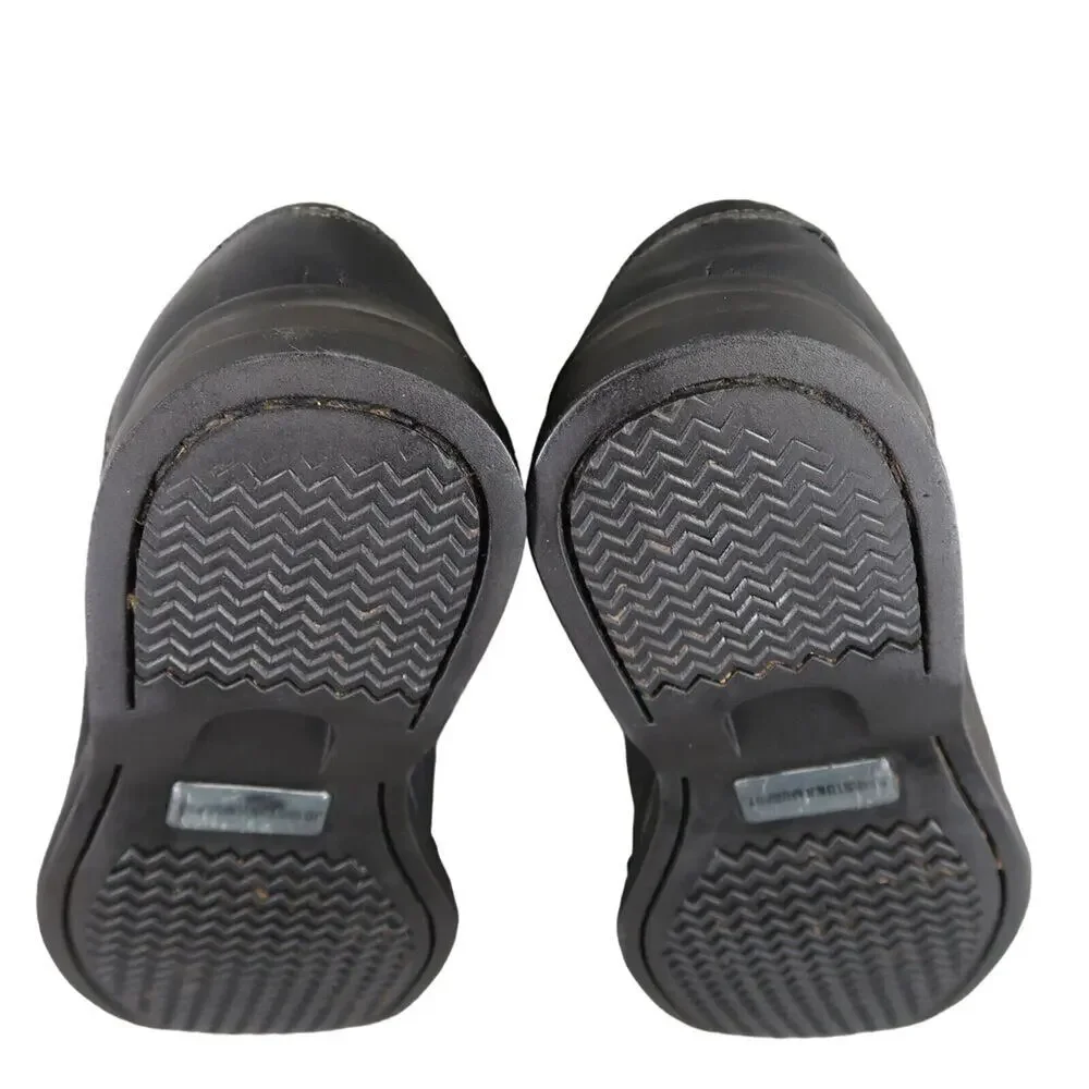 Johnston & Murphy Shoes Men 10 Oxford Leather Shuler Athletic Black Comfort Work